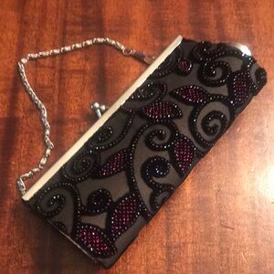 Evening Bag- Small- with Beaded embellishments